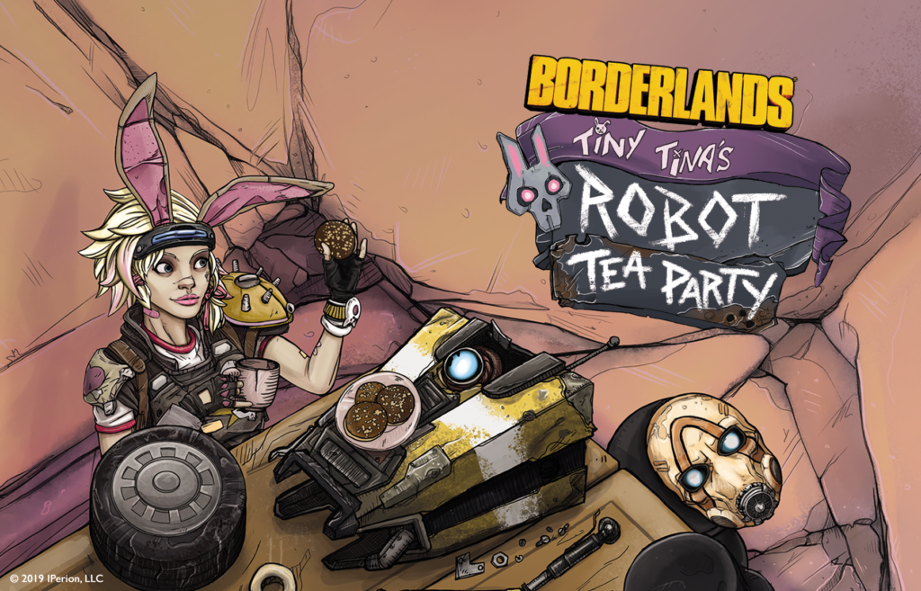 Press Release Borderlands Tiny Tina S Robot Tea Party XYZ Game Labs