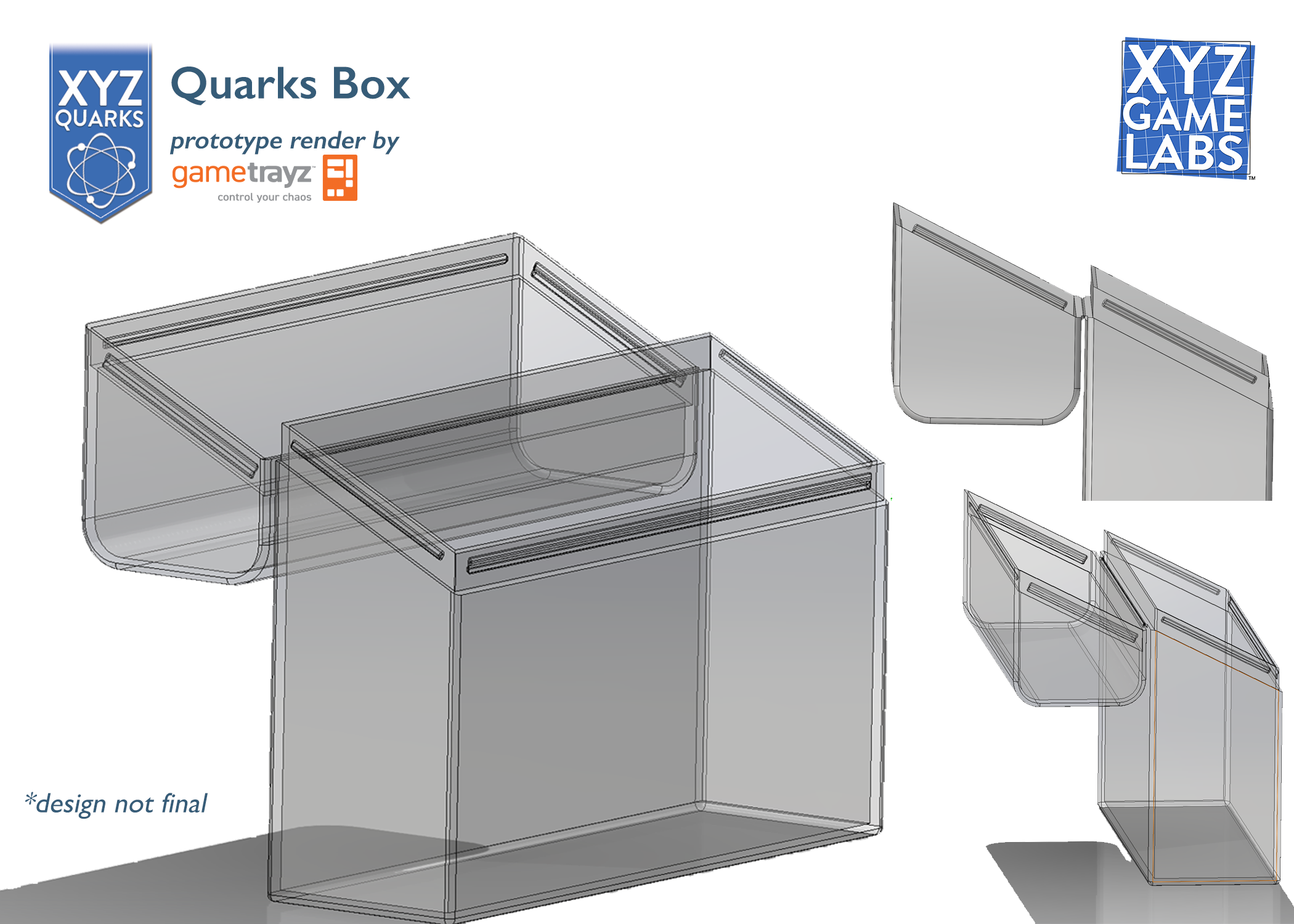 XYZ Quarks Box, render